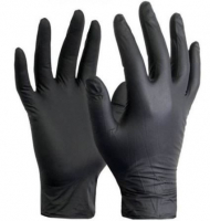 gallery/black nitrile gloves